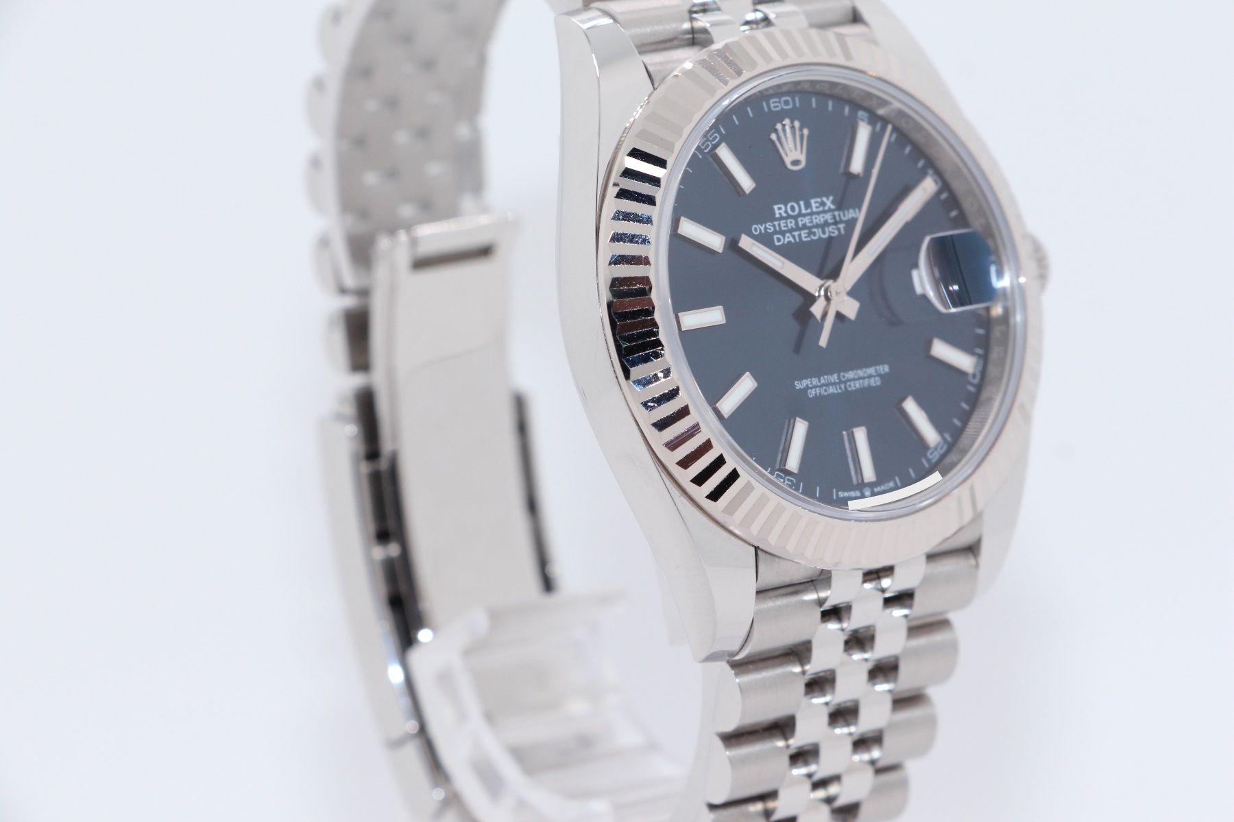 Rolex Orologi: Rolex Datejust 41 Blau Jubilee Ref. 126334, Full-Set – Usato da Zug venduto da eMDi_Collection 2