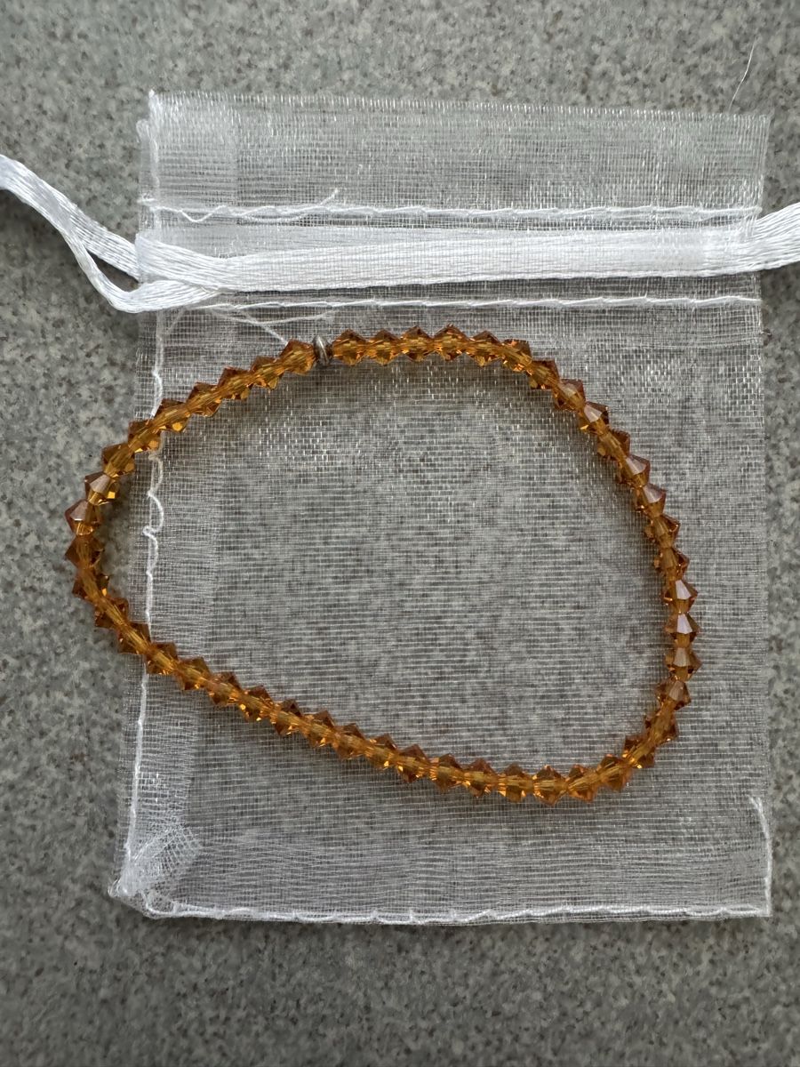 Bracciali & Braccialetti: Modearmband aus orange-gelben Steinen – Nuovo (secondo la descrizione) da Uznach venduto da Martina191185