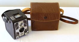 Vintage Boxkamera Bilora Bonita 66 mit Etui 50er Jahren