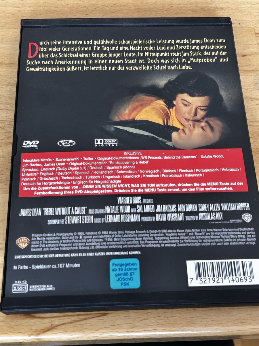 Alle DVDs: Denn sie wissen nicht was sie tun – Gebraucht aus Egg b. Zürich von Luckybilly 1