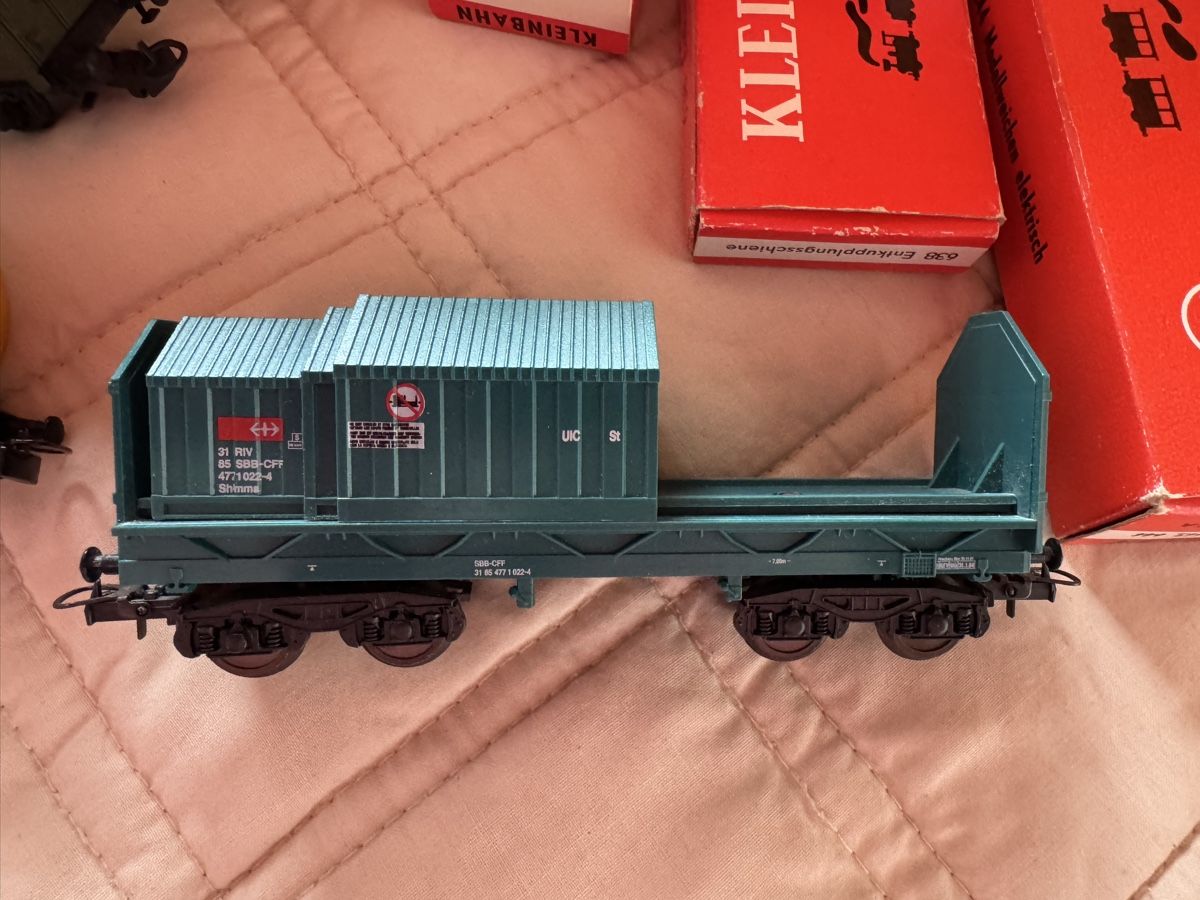 Kleinbahn Modellini di ferrovie: Kleinbahn HO Konvolut – Usato da Eschenz venduto da Belladog 2