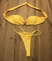 Sommerliche Bikini in Gelb , Gr. XS