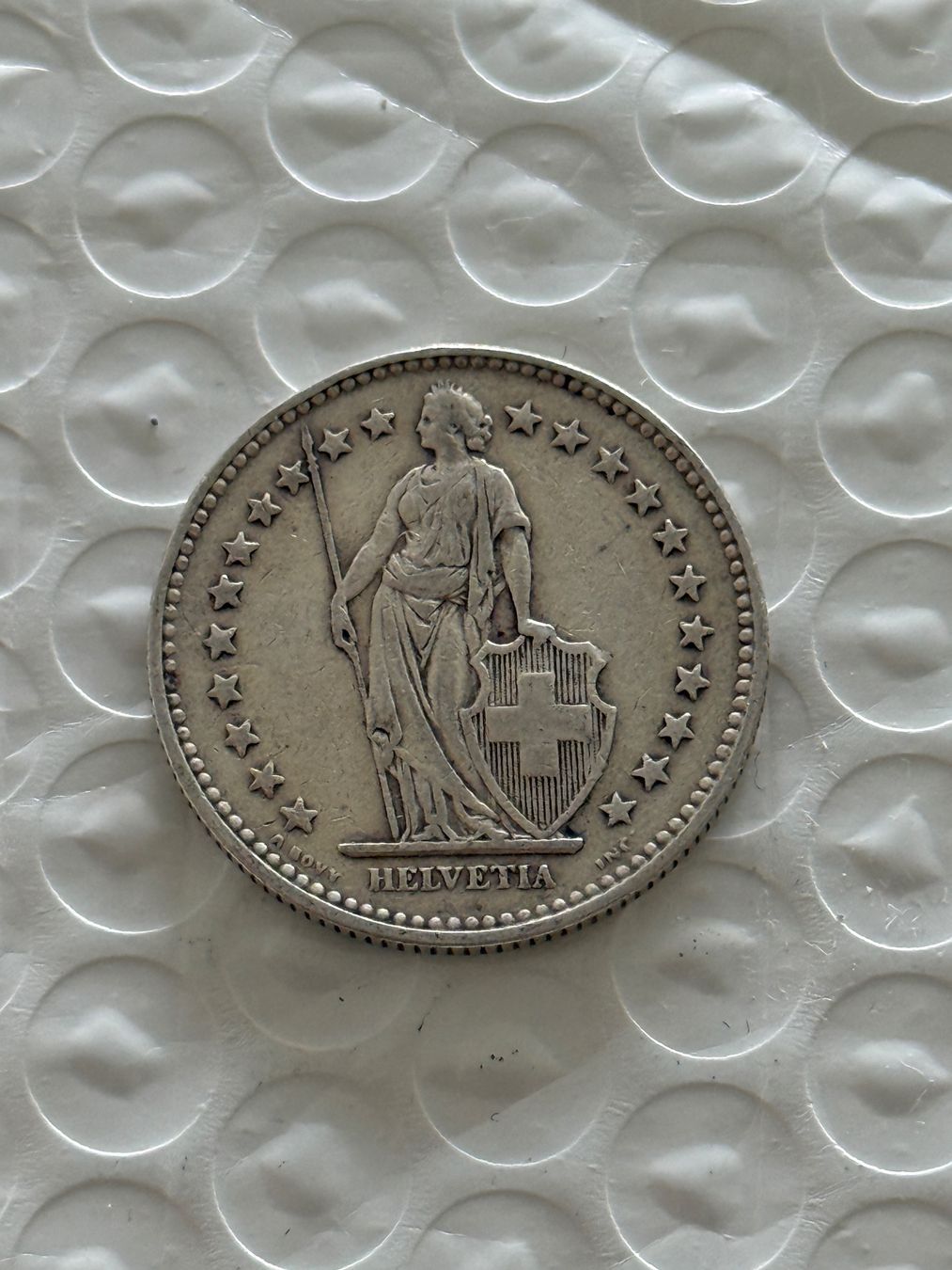 Tutti le monete: 2 Franken 1928  Rar – Usato da Wallisellen venduto da SWISS_SILVER1