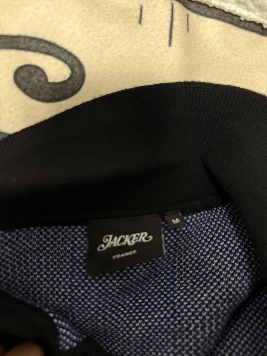 Polo-Shirts: Jacker Polo Shirt Blue Black Stripes Size M – Neu (gemäss Beschreibung) aus Siggenthal Station von tha_2yxs 1