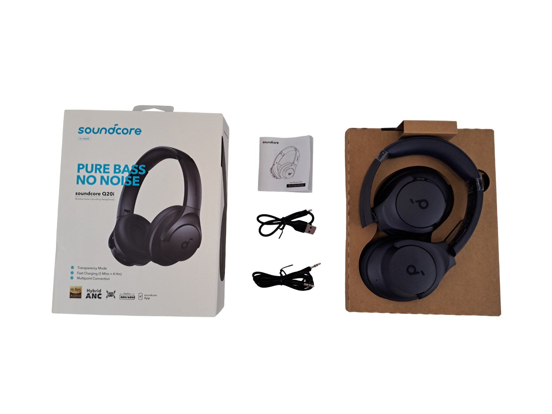 Soundcore Casques audio: SOUNDCORE Kopfhörer Q20i – D'occasion à Männedorf par Restwert_Maennedorf 4