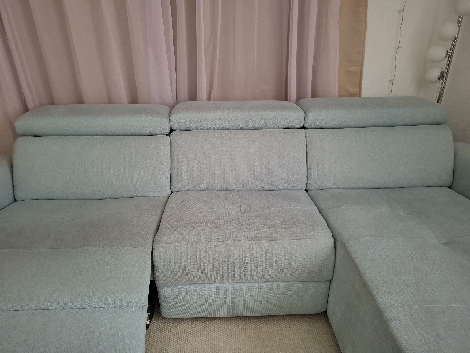 Divani: Tolles Sofa "eisblau" zum abholen – Usato da Schöfflisdorf venduto da locobennito 1