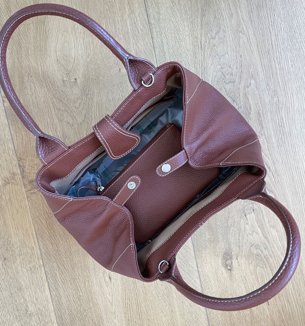 Borse da donna: Leder-Tasche braun (Joi) – Nuovo (secondo la descrizione) da Grenchen venduto da M_ina 5