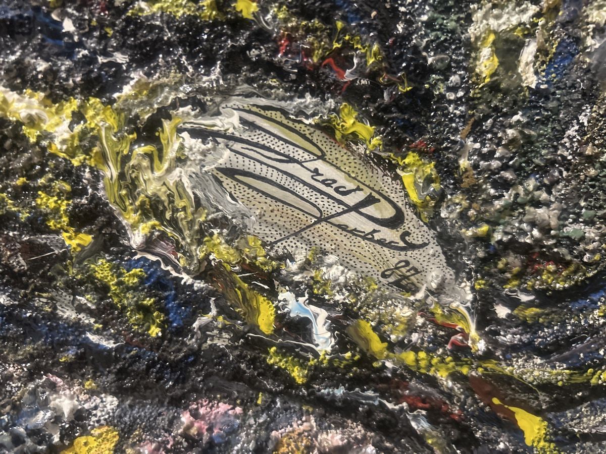 Dipinti: Ölgemälde von Freddy Gerber Original mit Rahmen – Usato da Glarus venduto da KunstWerkEr-LS87 4