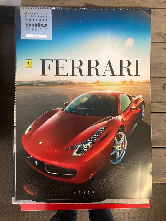 Ferrari Kalender  Kaufen auf Ricardo