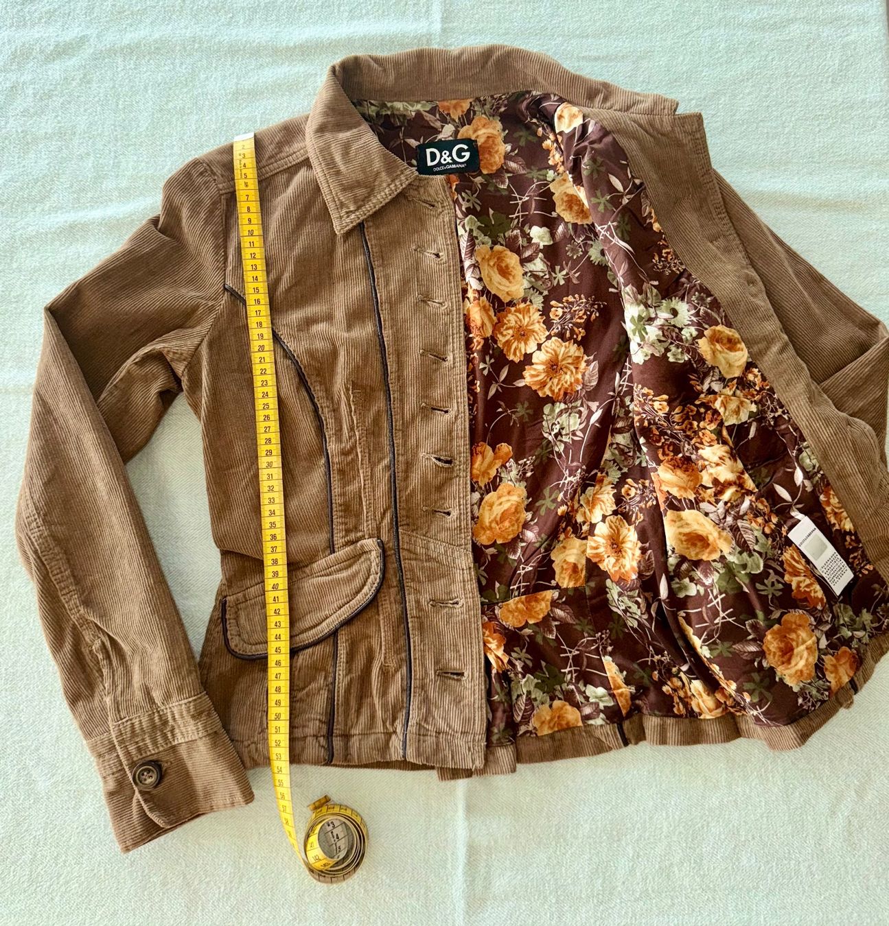 Dolce & Gabbana Jacken: D&G Dolce & Gabbana Kordjacke – Gebraucht aus Meilen von tplm 4