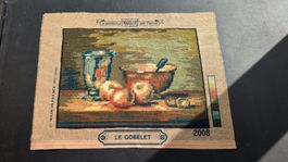 Wandbild Gobele Kunsthandwerk, Handarbeit, Top Zustand