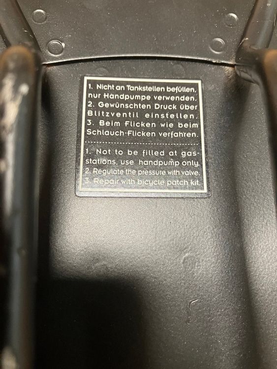 Pezzi di ricambio: Aufpumpbarar Sattel Vintage rar – Usato da Obermumpf venduto da Estrela67 5