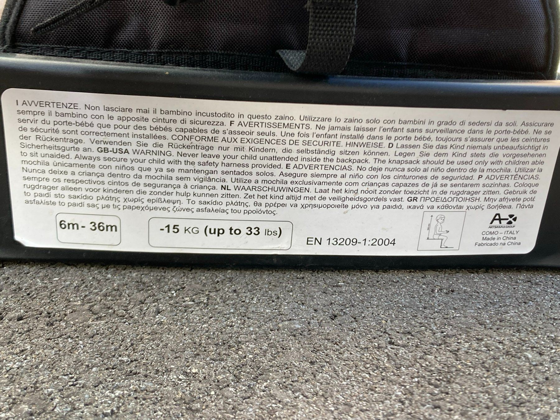 Chicco Bauch- & Rückentragen: Rückentrage Caddy Chicco – Gebraucht aus Niederscherli von ypsilon315 4