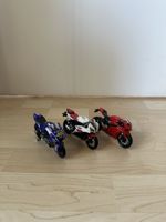 3x Maisto Motorräder 1:18