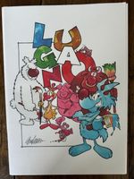 PORTFOLIO FIERA FUMETTO LUGANO 12SERIGRAFIE NUMERATE E FIRMA