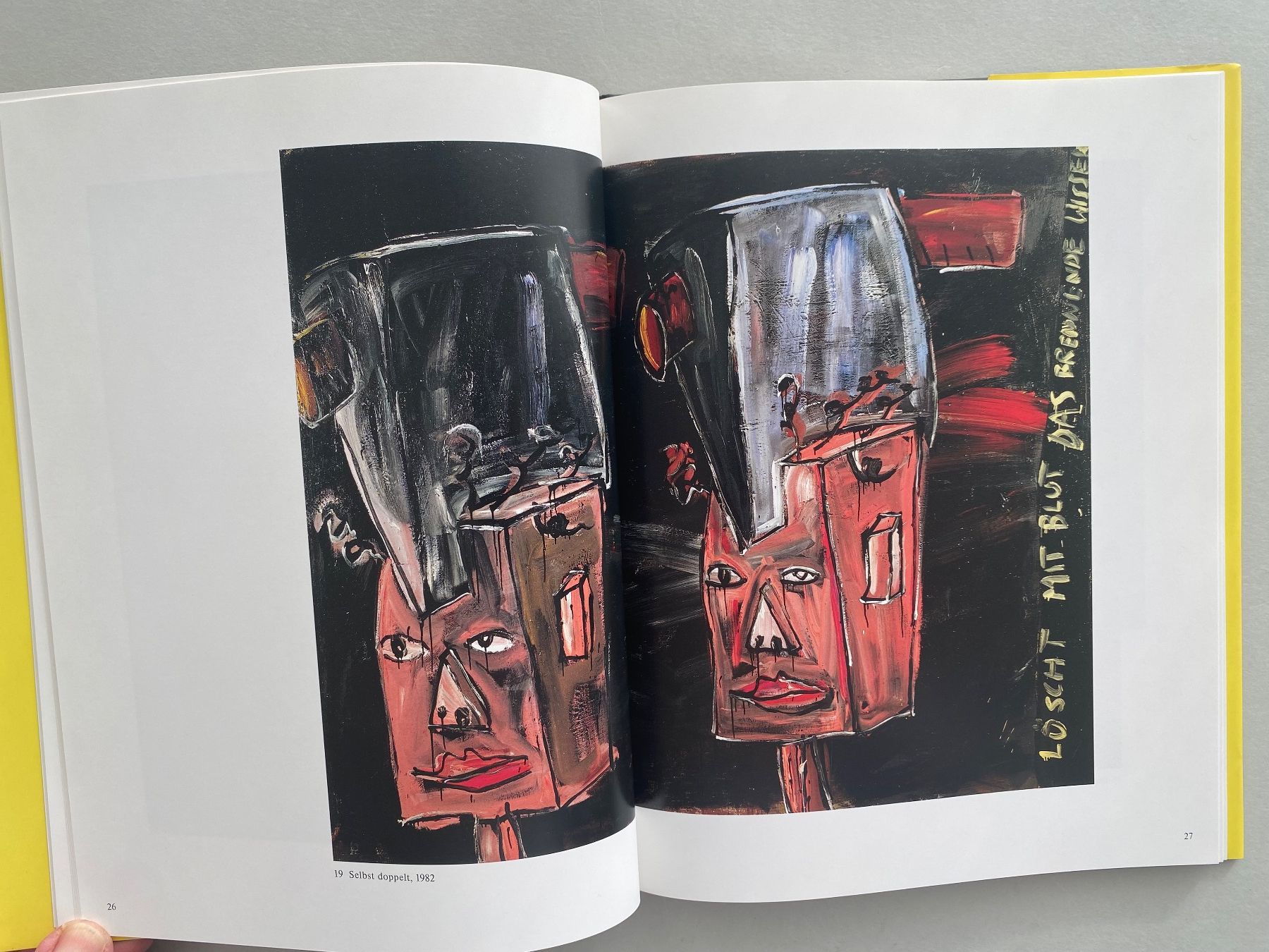 Libri: Walter Dahn: Gemälde 1981-1985, Katalogbuch Selten! – Usato da Zürich venduto da lesgarcons 2