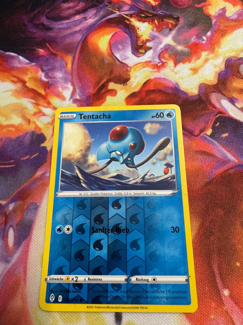 Pokémon Cartes à collectionner: Tentacha (EVS 026) / Reverse Holo / Drachenwandel – Neuf (Voir description) à Bülach par CherryBlu