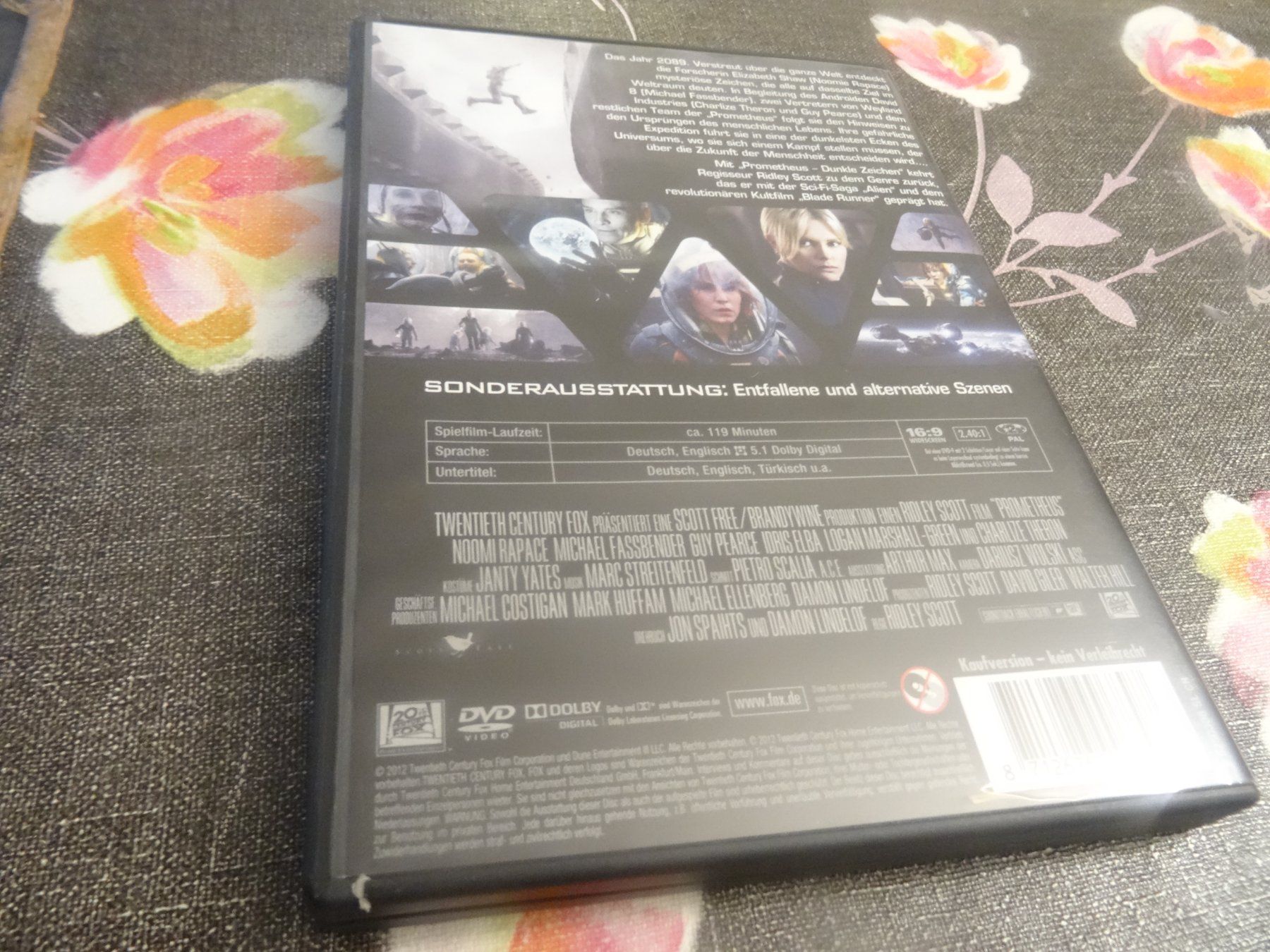 Tutti i DVDs: Prometheus - Dunkle Zeichen DVD – Usato da Olten venduto da Disc-Verkauf 2