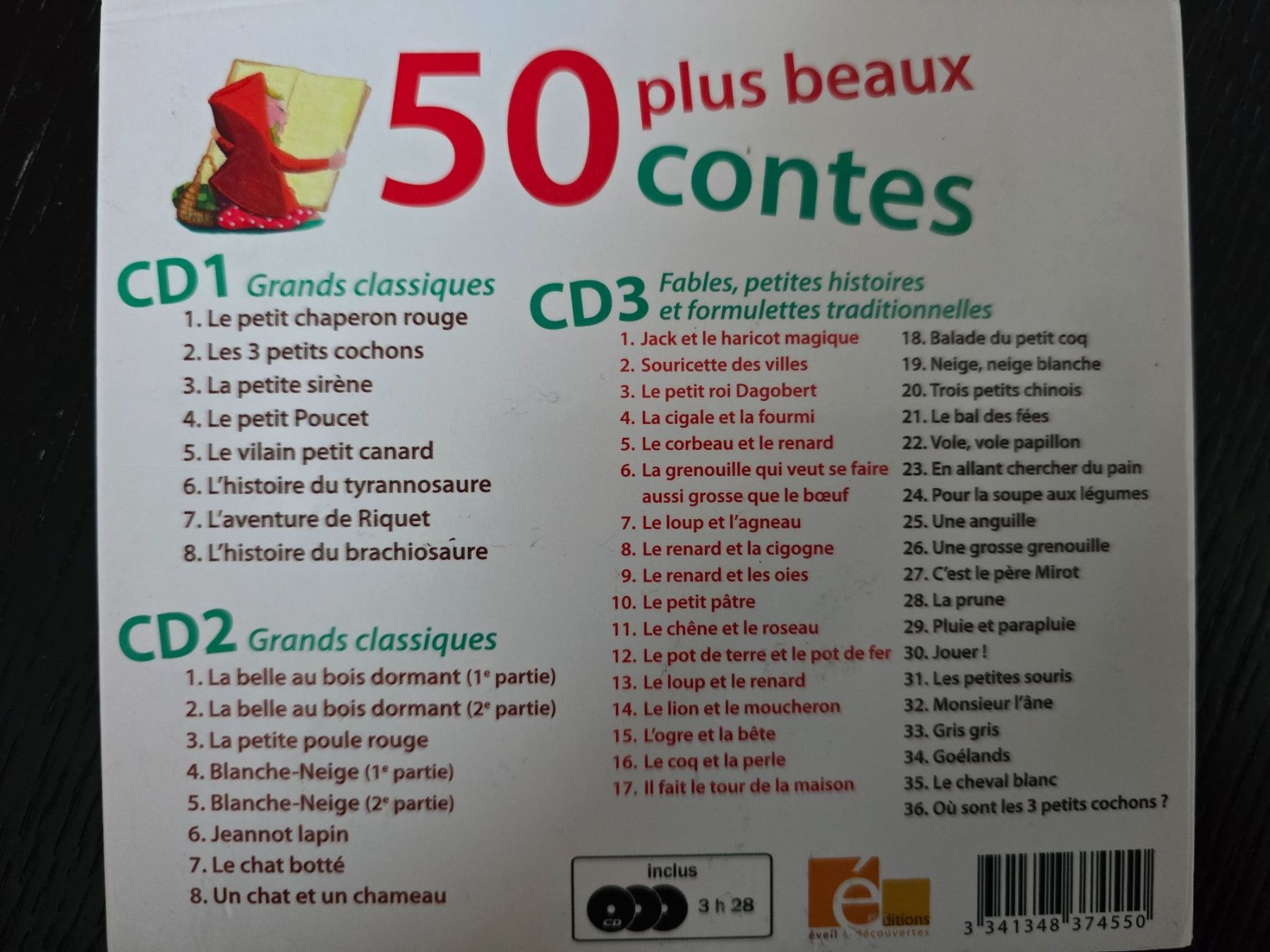 CDs: 3 CDs "50 plus beaux contes" – D'occasion à Büttikon AG par Amineah 2