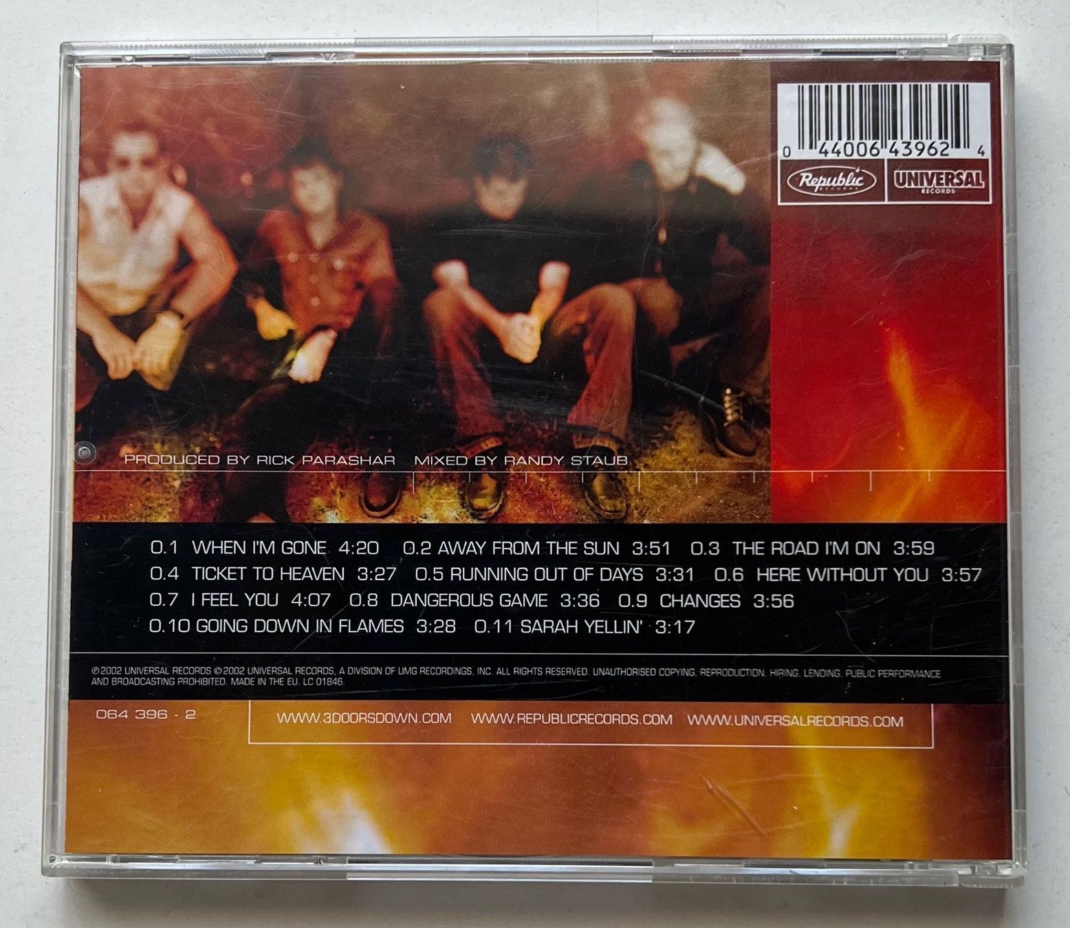 CDs: 3 Doors Down / Away From The Sun – Gebraucht aus Näfels von rottabi 1