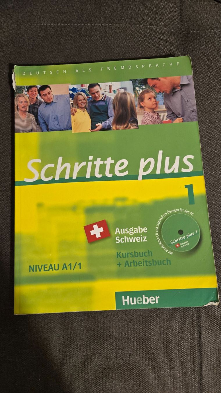 Bücher: Schritte plus 1  A1.1 (Kursbuch und Arbeitsbuch) – Gebraucht aus Bern von jel_cc8z