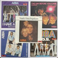 Singles: 5x ABBA (1975-82) ... GRATIS VERSAND!