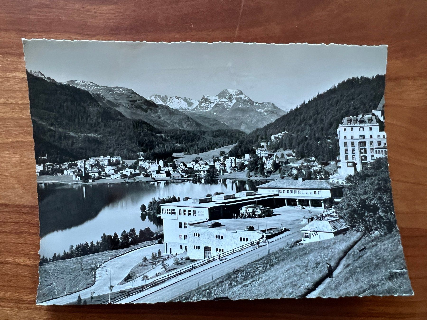 Cartoline postali: Ansichtskarte St. Moritz 1963 (M387) – Usato da Hinwil venduto da Sidi4