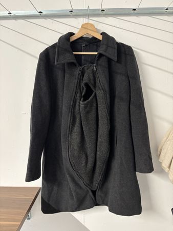 Schwangerschaft Mantel mit Babyeinsatz, M