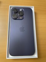Apple iPhone 14 Pro 128GB, dunkelviolett, gebraucht, OVP