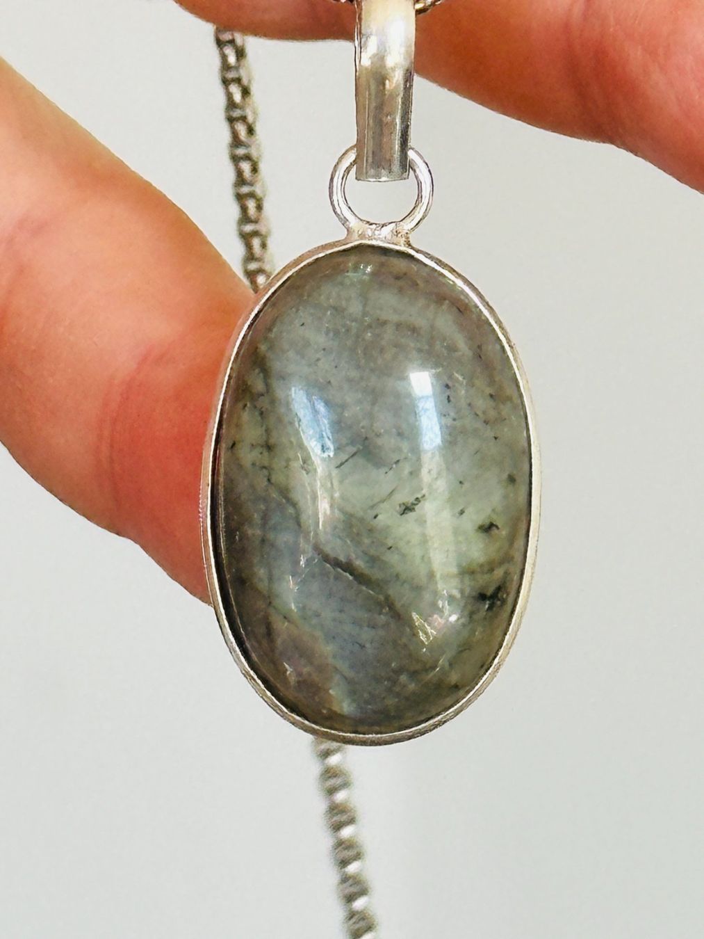 Catenine: Labradorite necklace – Nuovo e nell'imballaggio originale da Genève venduto da AGBERG 3