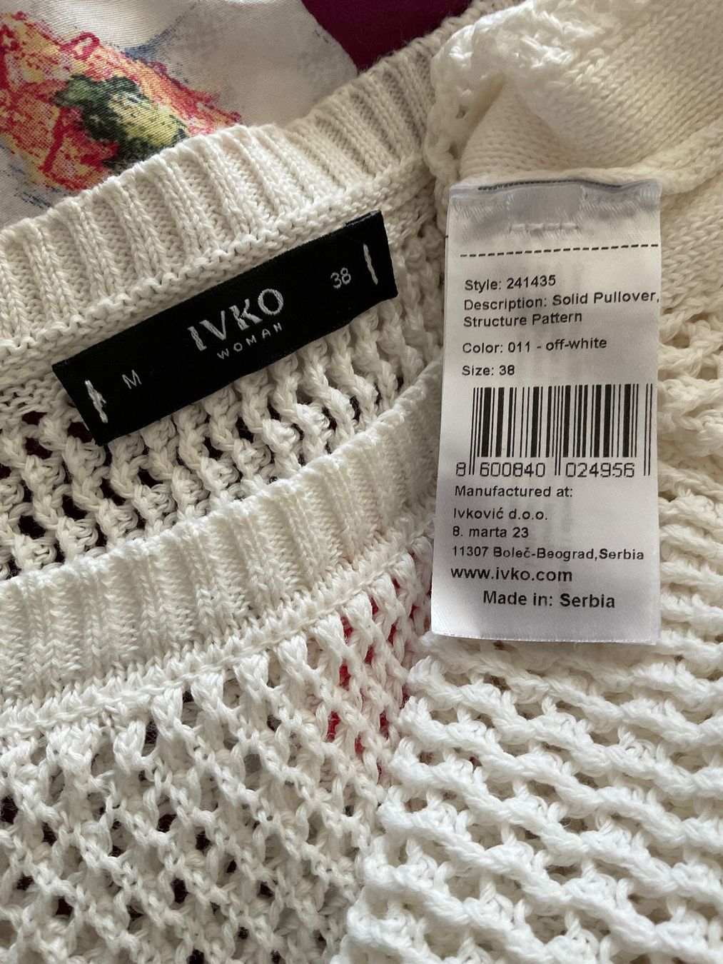 Ivko Maglioni & Felpe: IVKO Trendstrick BW Pullover Gr M wie neu – Usato da Urdorf venduto da alda02 7