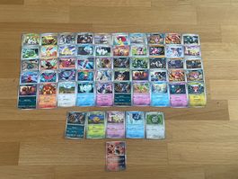 Pokemon Karten Sammlung Englisch 56 St - PAR inkl 6x Holo