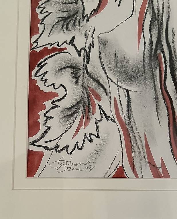 Dipinti: Original Aquarellzeichnung von Simone Erni – Usato da Langnau i. E. venduto da Weke2 1