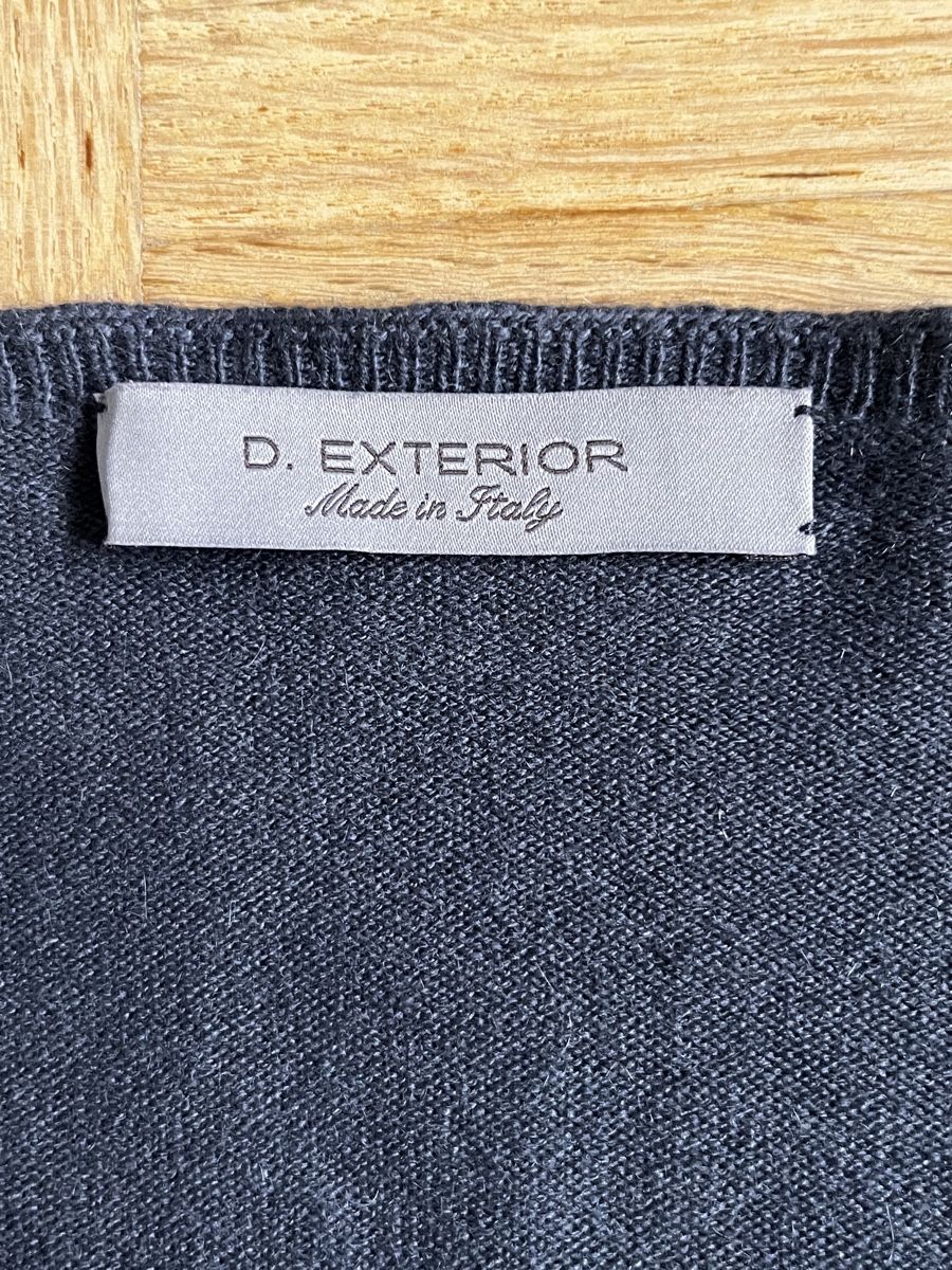 Pullover & Sweatshirts: D. Exterior Pullover dunkelgrau Gr. M Kaschmirwolle – Gebraucht aus Zürich von Kleanthy 3