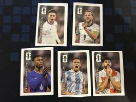 5x Kleber Panini Coca Cola WM 2026