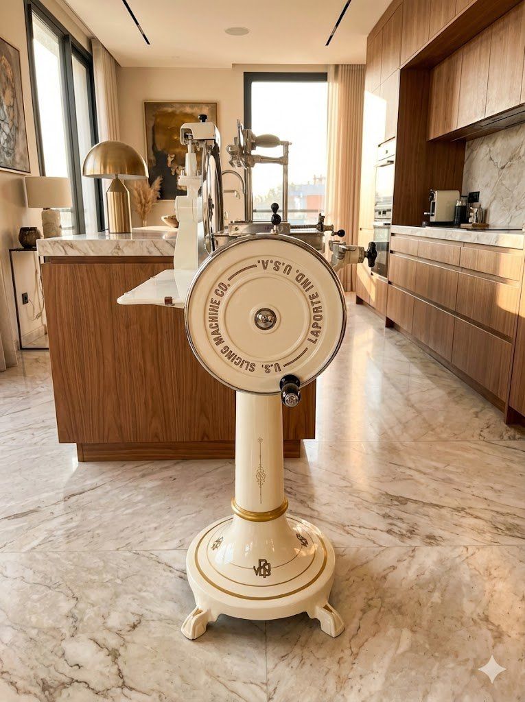 Tutte le macchine: Exklusiv Berkel 7 Creme/Gold: Echter Luxus – Nuovo (secondo la descrizione) da Biasca venduto da Nicolas.Ney 1