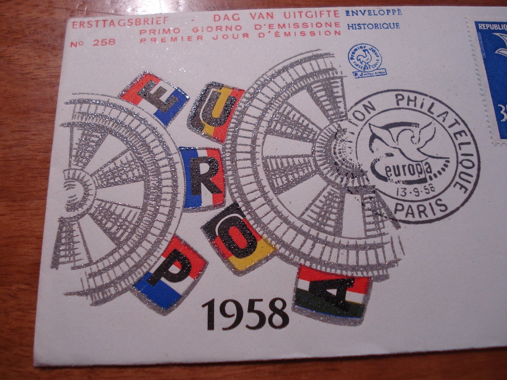 Tutti i francobolli: Frankreich, FDC Europamarken 1958 – Usato da Niederwil AG venduto da morostahu 2