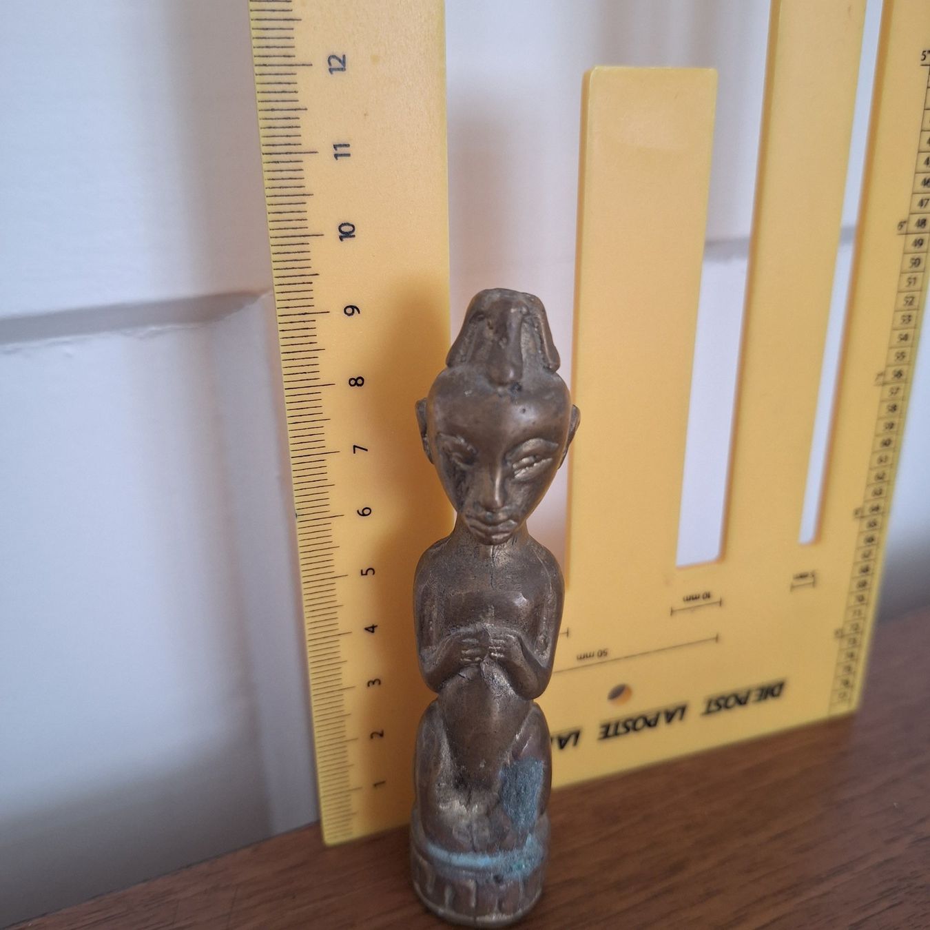 Sculture & Statue: Versand möglich! Evtl. Bronze + afrikanisch? Hübsche Figur – Usato da Winterthur venduto da Goldpipau 1