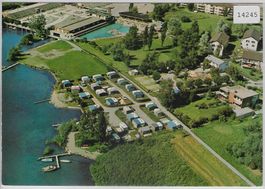 Flugaufnahme Camping-Lido Rapperswil