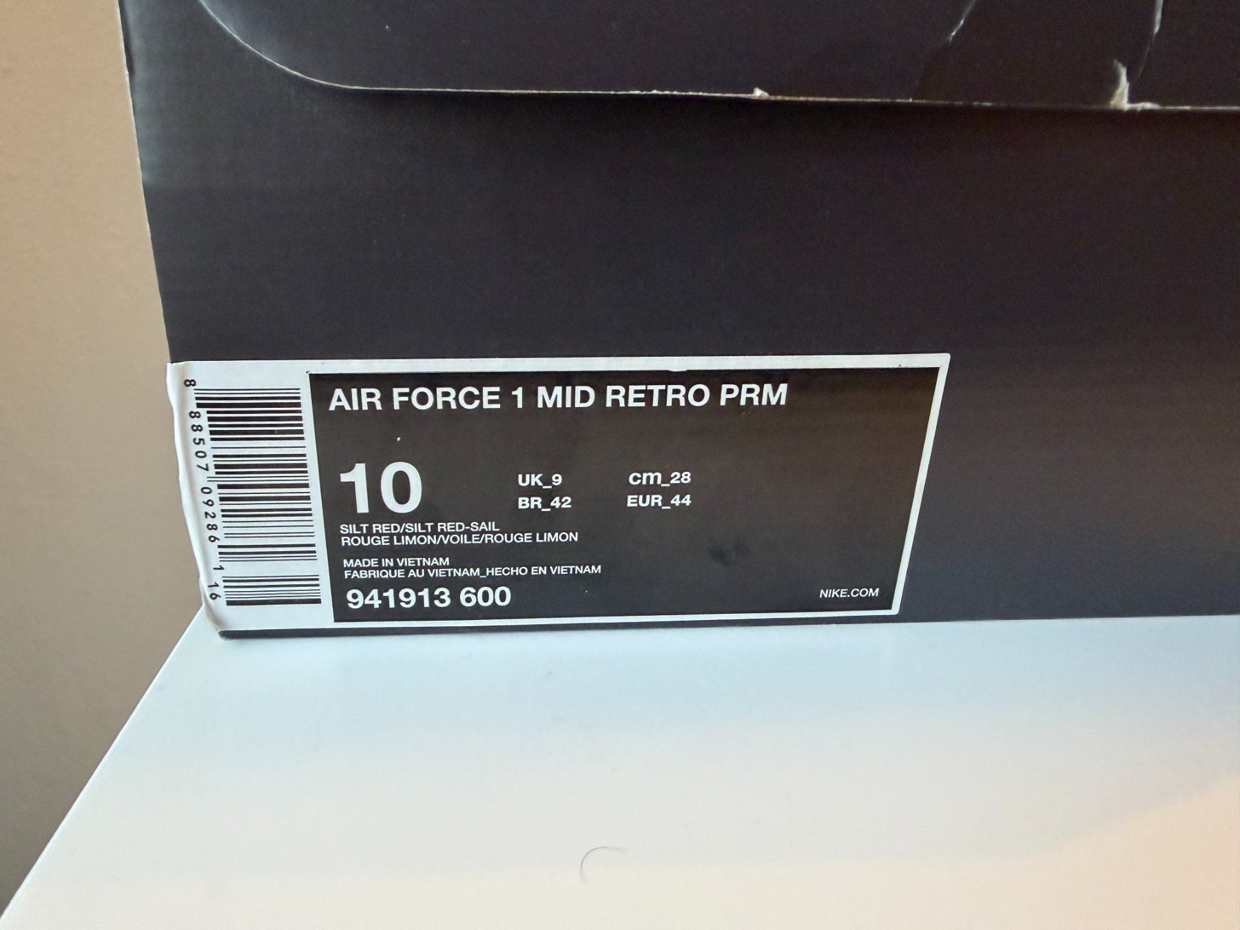 Nike Herrenschuhe: Nike Air Force 1 Mid Retro PRM – Gebraucht aus Ennenda von KUROI14 5