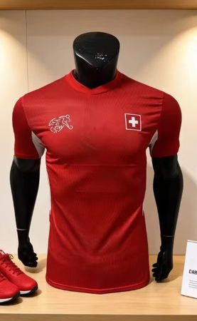 Vêtement sport Maillot foot Nati Suisse Schweiz Size L