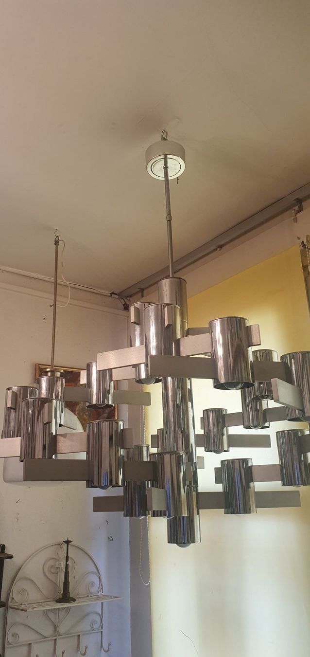 Lampade: Gr.Kronleuchter Gaetana Sciolari – Usato da Flawil venduto da Pinkmalibu