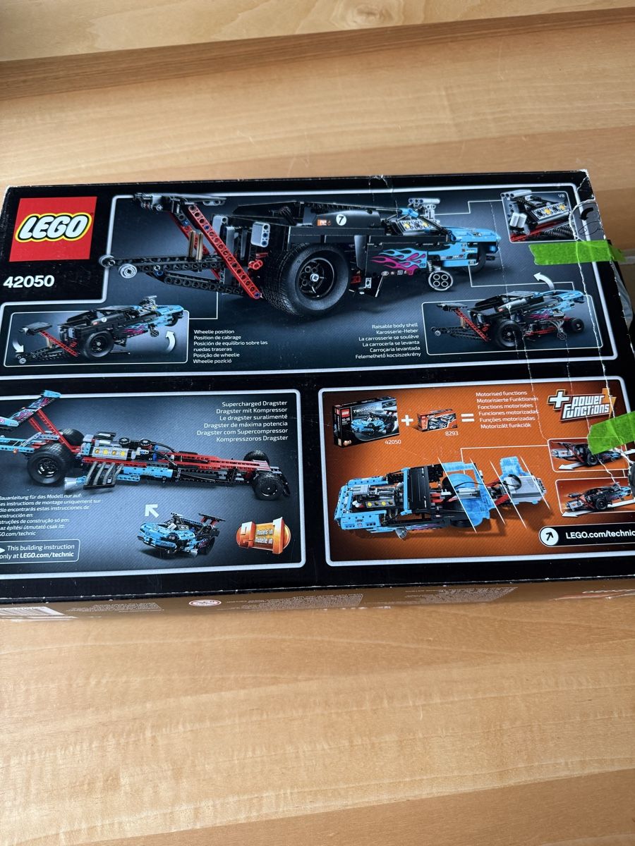 LEGO Technic 42050 Drag Racer, Original Schachtel, Anleitung (Gebraucht ...