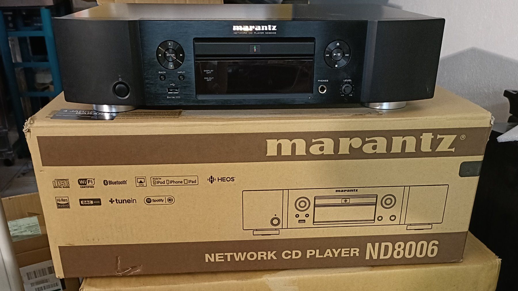 Marantz Audio- & Mediensysteme: MARANTZ ND8006 NETWORK PLAYER TOP – Gebraucht aus Ittigen von Norrelia 1