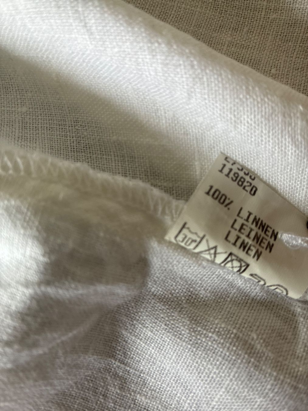 Camicette: Leinen Bluse/Blusenjacke von Serafini Gr 40 – Usato da Davos Platz venduto da nanigl 4