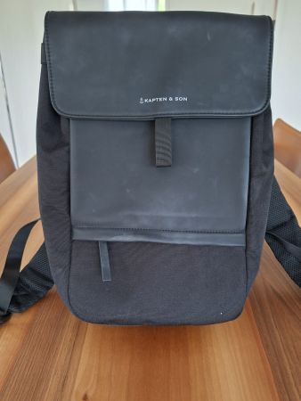 Kapten & Son Rucksack schwarz–Laptoprucksack, urban,