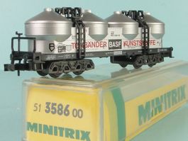 Minitrix N 51 3586 00 Silowagen, wie NEU