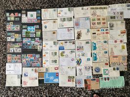 TAUBEN Motiv-Sammlung: über 55 Briefe + 9 Steckkarten