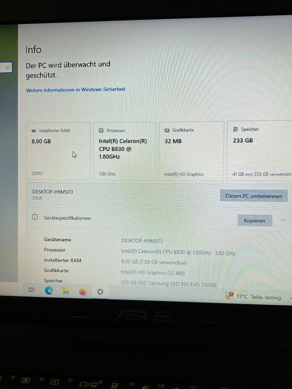 Asus Notebook: ASUS Laptop F55A – Usato da Füllinsdorf venduto da Wernercomp 4