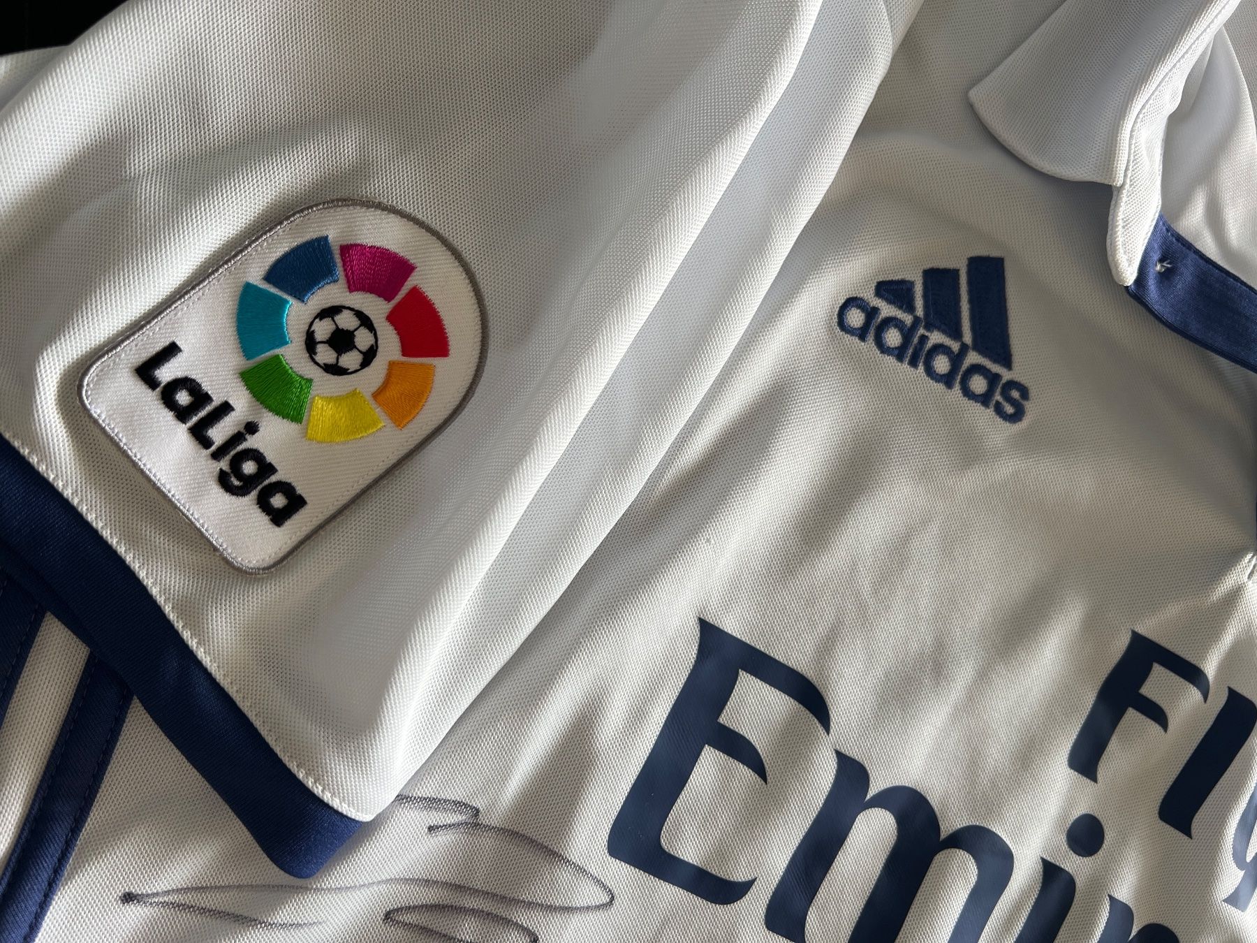 Adidas T-Shirts: Real Madrid Jersey White Adidas Signed Autograph – Neu (gemäss Beschreibung) aus Luzern von TIsabel 5